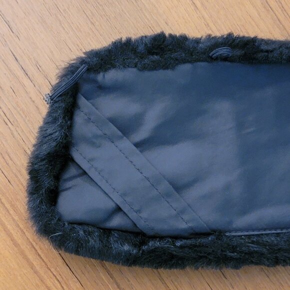 Giacca by Gallery Black Quilted Jacket With Removable Faux Fur Collar - S - Picture 12 of 13